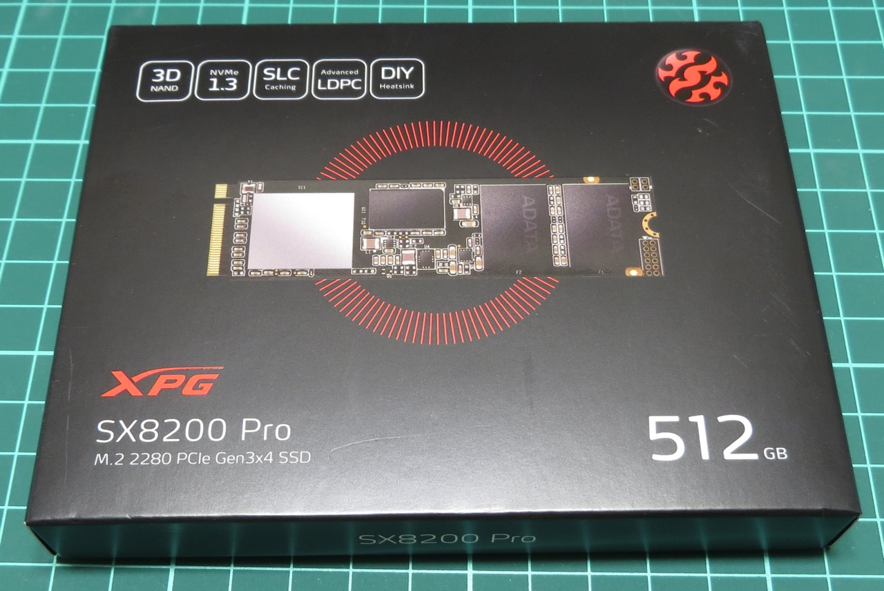 Коробка SSD диска SX8200 Pro M.2 2280 PCIe
