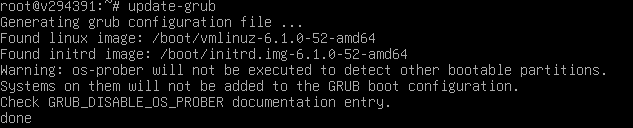 update-grub